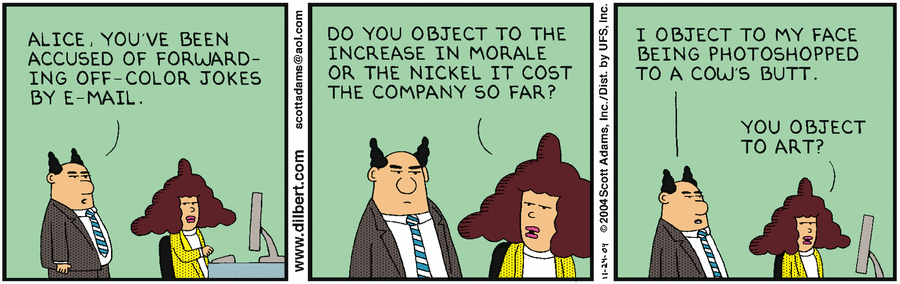 Dilbert Cartoon